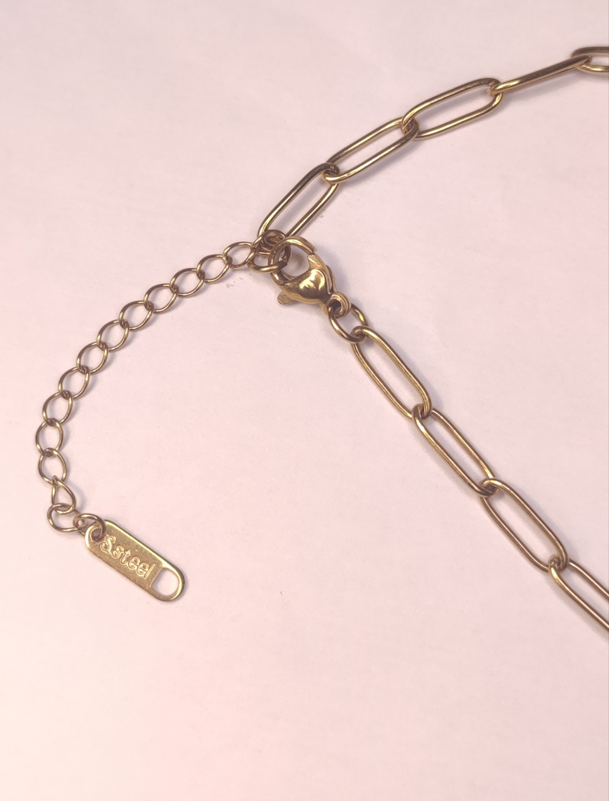 Collier Charms Doré Fleur & Pompons Verts - Acier Inoxydable - Rêve de Rose