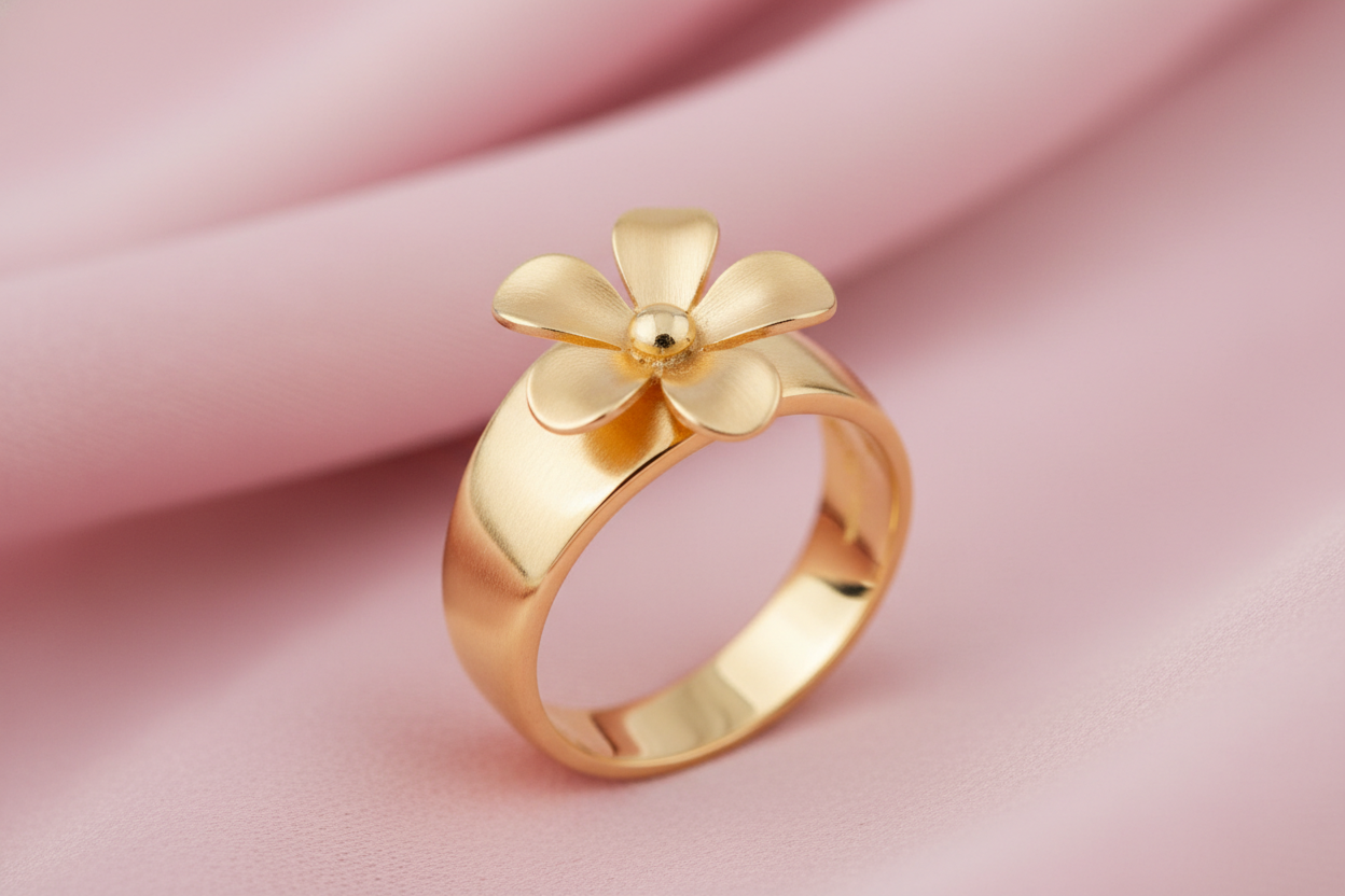 Bagues en Acier inoxydable - Bijoux Elégants - Rêve de Rose