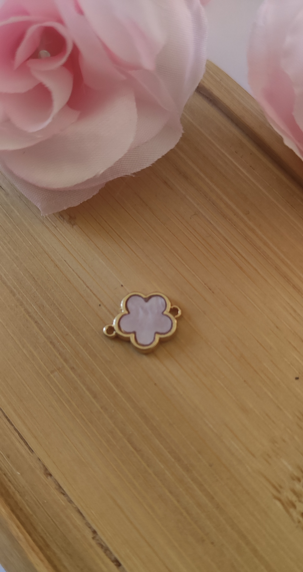 Charms connecteur fleur