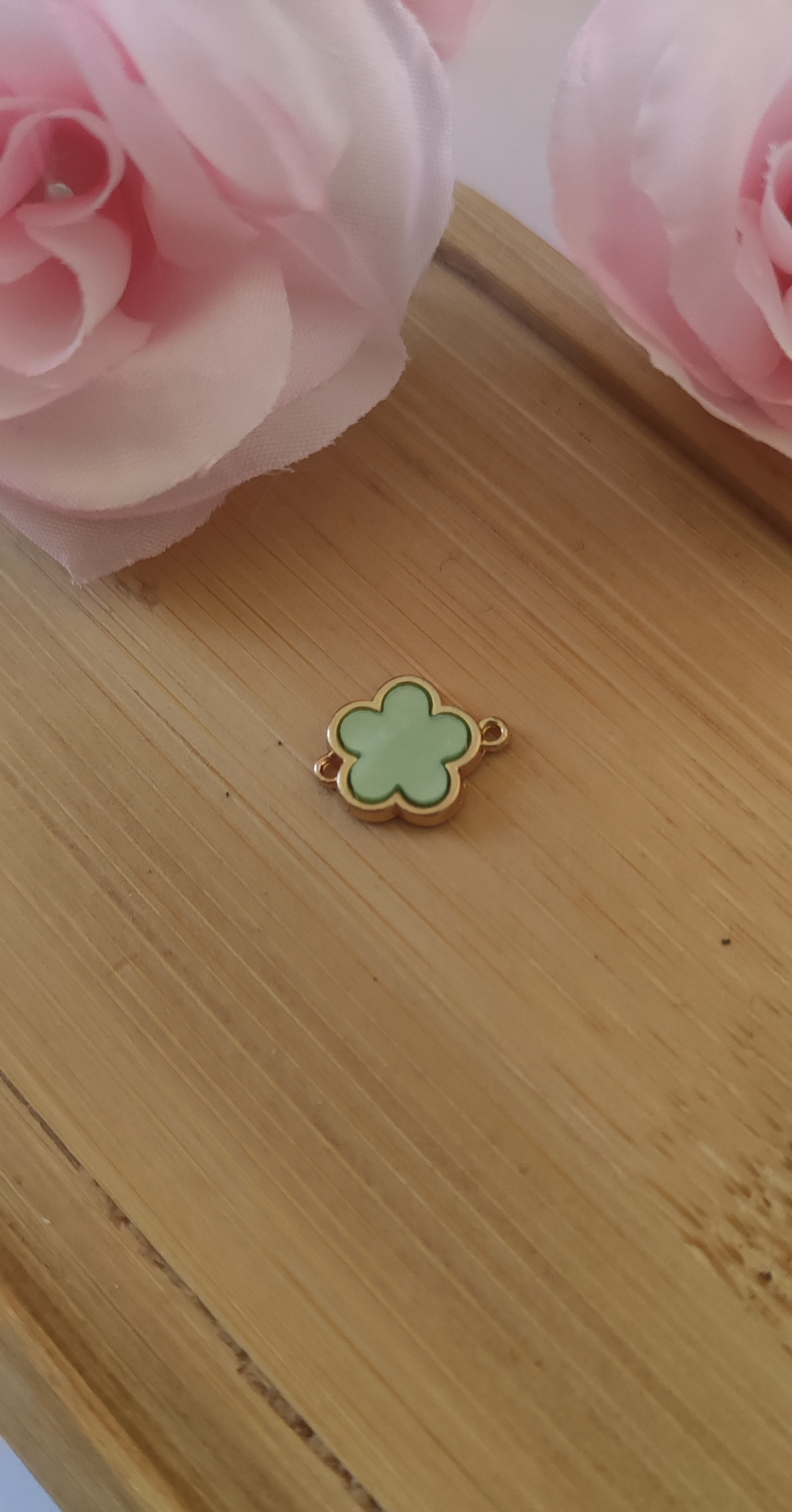 Charms connecteur fleur