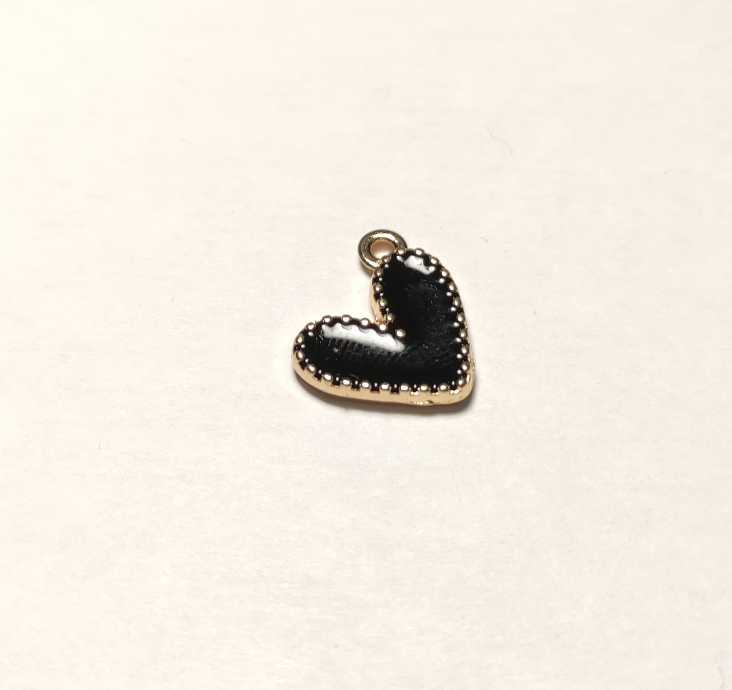 Charms coeur noir