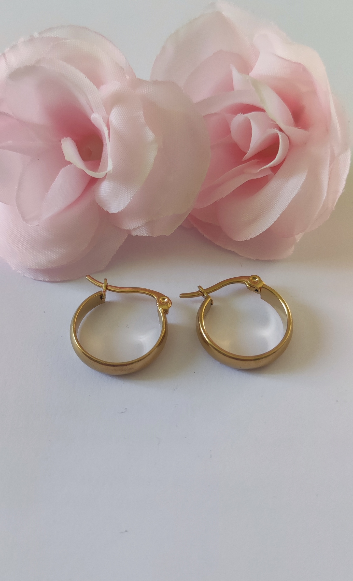 Boucles d'Oreilles Personnalisables - Rêve de Rose
