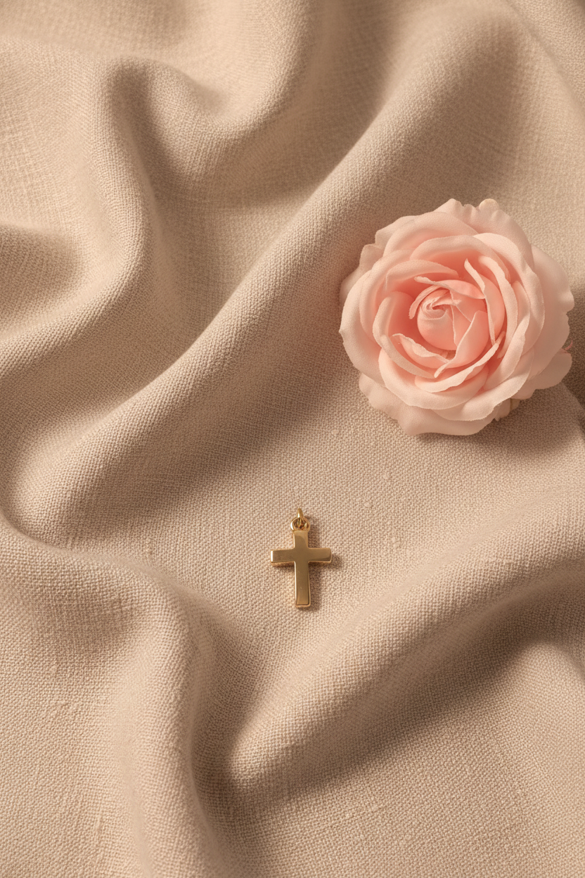 Charms croix épaisse