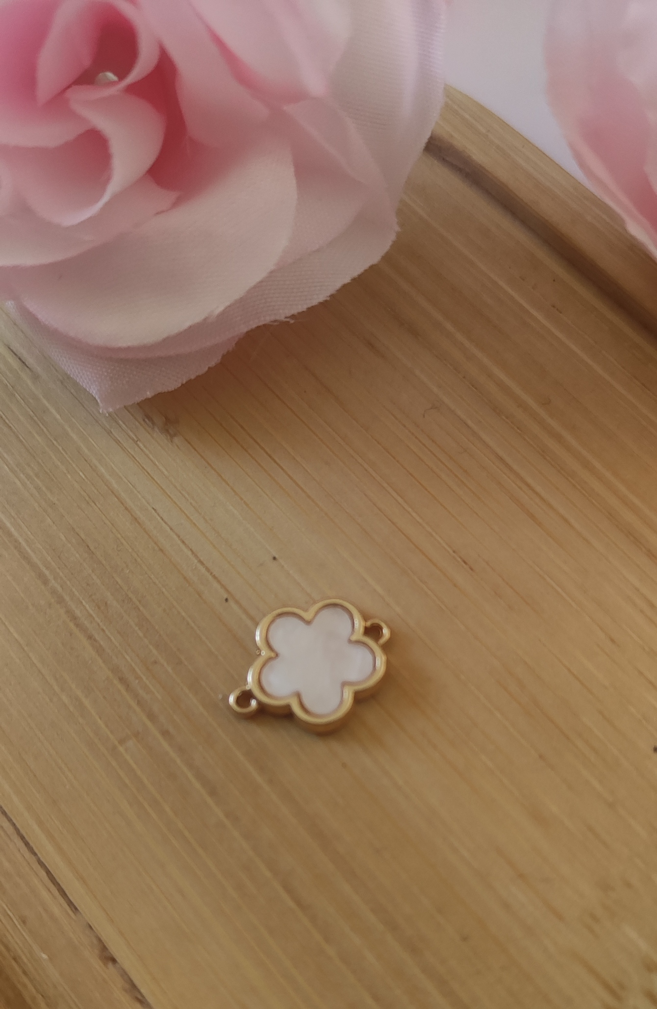 Charms connecteur fleur