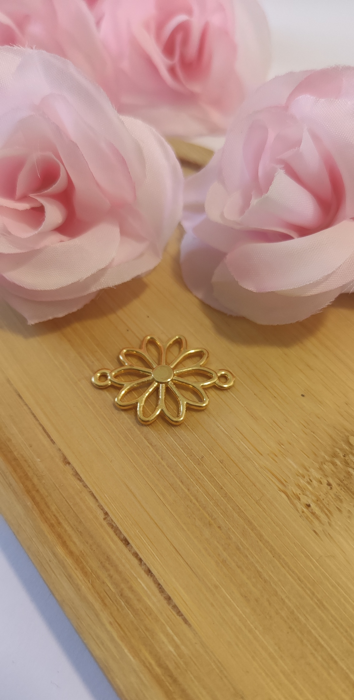 Charms connecteur marguerite