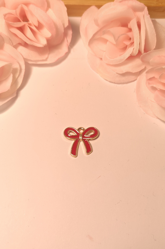 Charms Nœud rouge