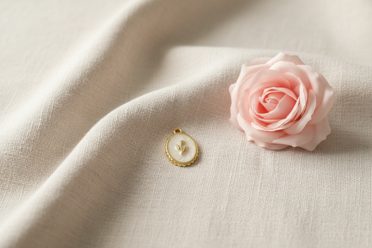 Charms romantique fleur