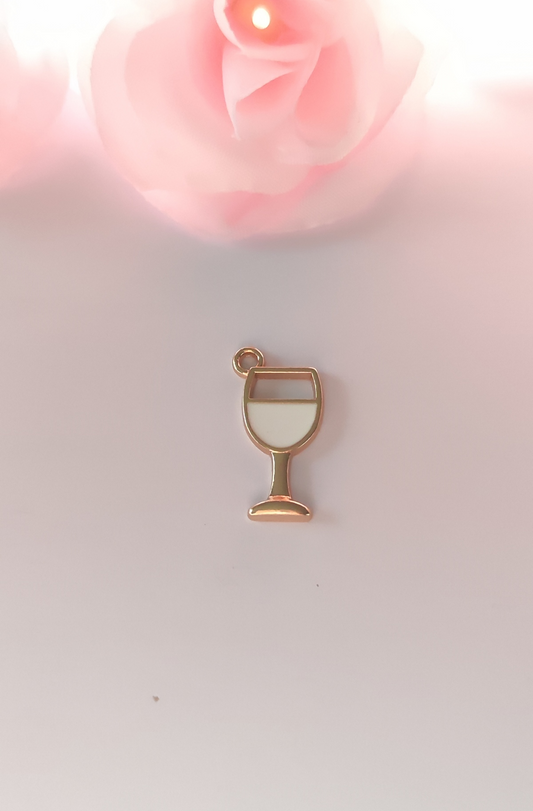 Charms verre de vin blanc
