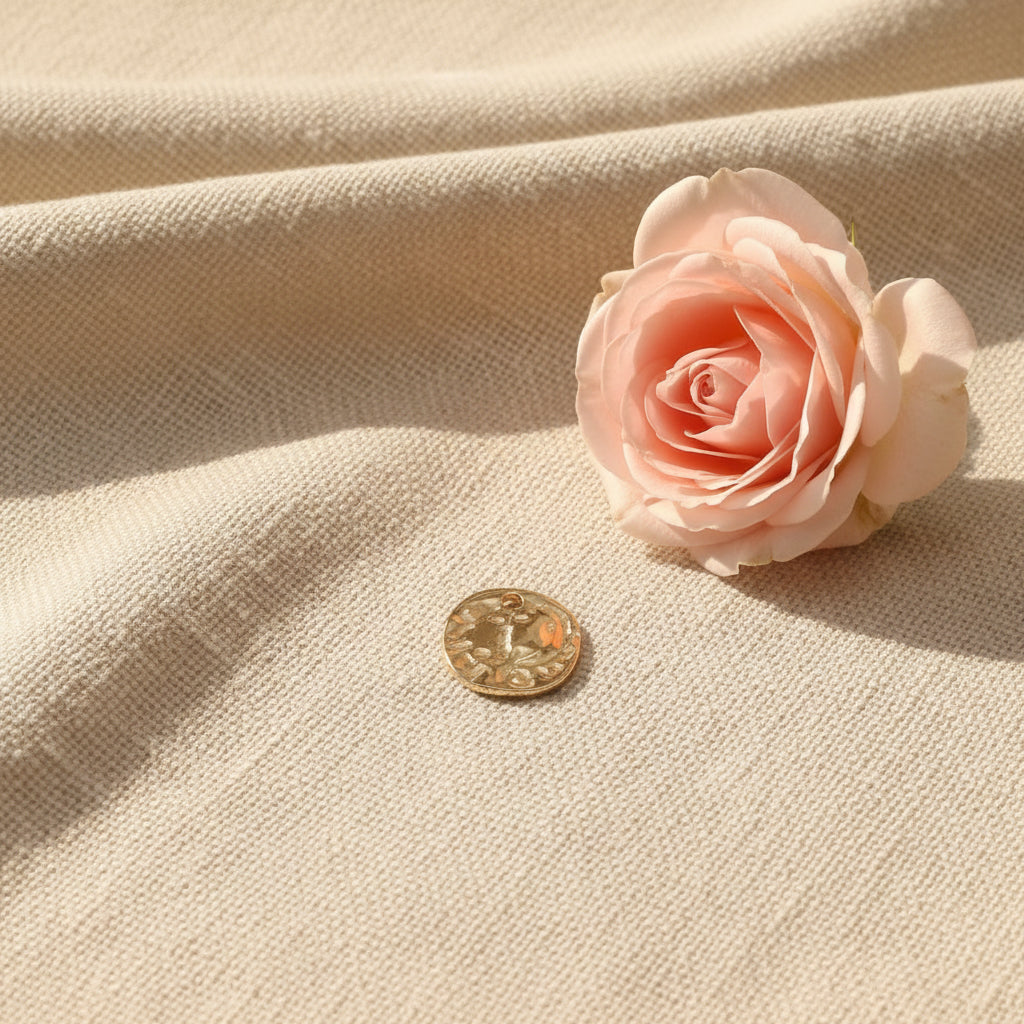 Charms pièce dorée 20mm