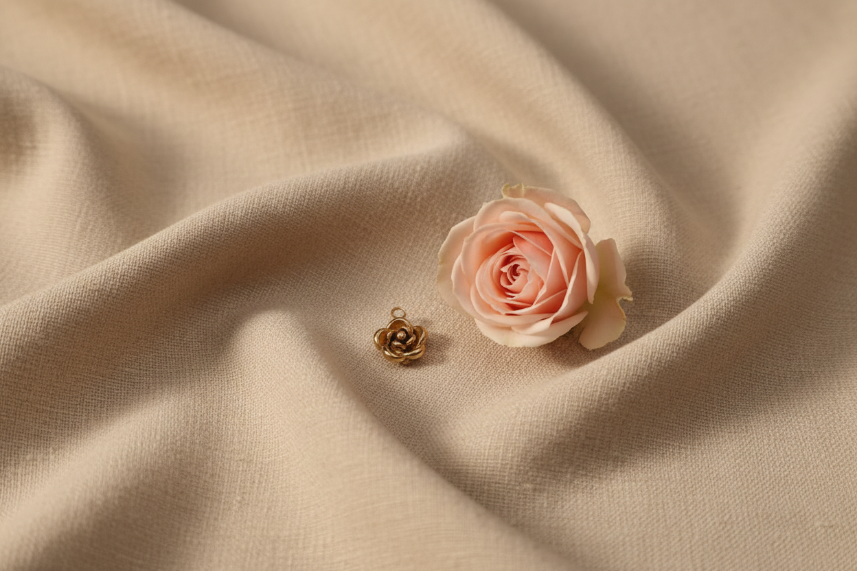 Charm Rose Dorée - Rêve de Rose