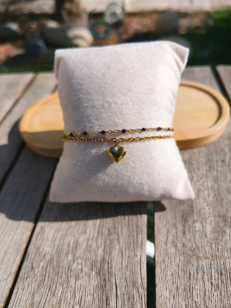 Bracelet Ophélia - Pièce Unique - Acier Inoxydable - Fait Main