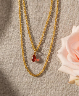 Collier Mona - Pièce Unique - Acier Inoxydable - Fait Main