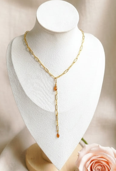 Collier Maïlys - Pièce Unique - Acier Inoxydable - Fait Main