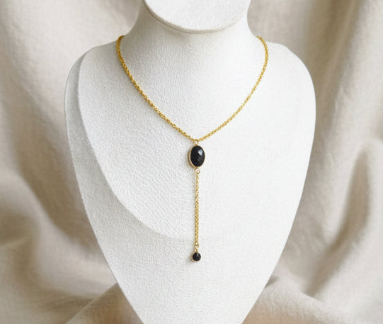 Collier Zéli - Pièce Unique - Acier Inoxydable - Fait Main