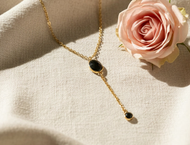 Collier Zéli - Pièce Unique - Acier Inoxydable - Fait Main