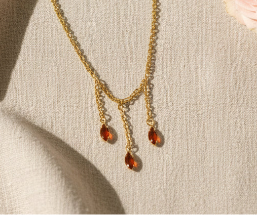 Collier Alésia - Pièce Unique - Acier Inoxydable - Fait Main